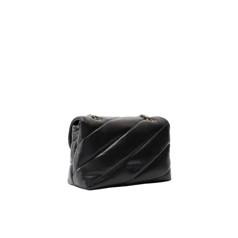 Borsa Donna Love Puff Classic, in nappa trapuntata, con catena a tracolla