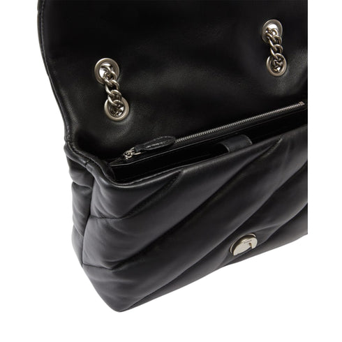 Borsa Donna Love Puff Classic, in nappa trapuntata, con catena a tracolla