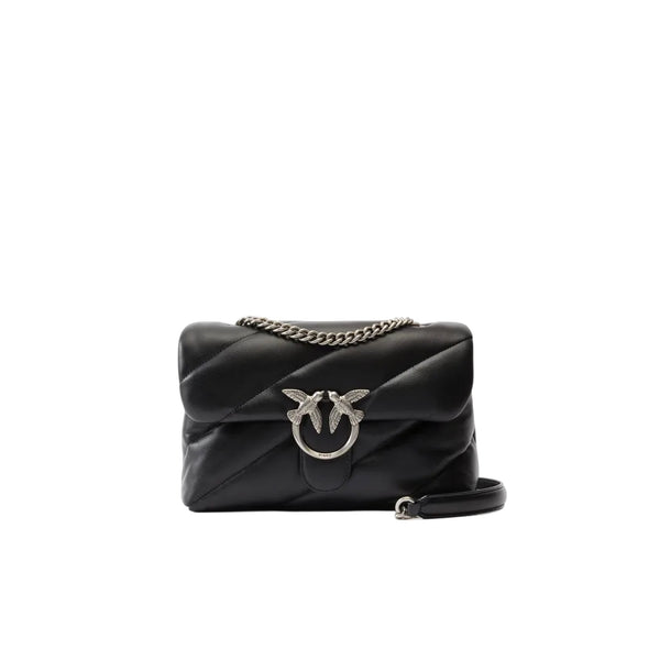 Borsa Donna Love Puff Classic, con impunture oblique e numerosi scomparti interni