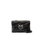 Borsa Donna Love Puff Classic, con impunture oblique e numerosi scomparti interni