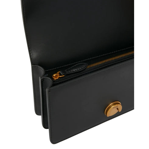 Borsa Donna Love One Mini, in pelle liscia, con tre scomparti interni e catena a tracolla