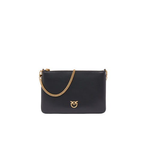 Pinko Borsa a tracolla catena con logo frontale - Francavilla Moda