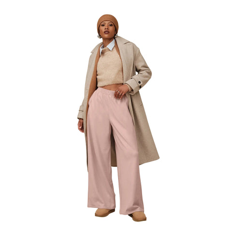 Stivaletto Donna Classic Mini II in montone e pelle scamosciata, con suola in gomma