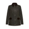 Giacca Donna Burghley con colletto a camica e due tasche con patta