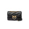 Borsa Donna Puff Mini con catena in metallo a tracolla e chiusura con patta