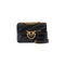 Borsa Donna Love Puff Mini, in pelle di vitello, con logo piccolo e catena a tracolla