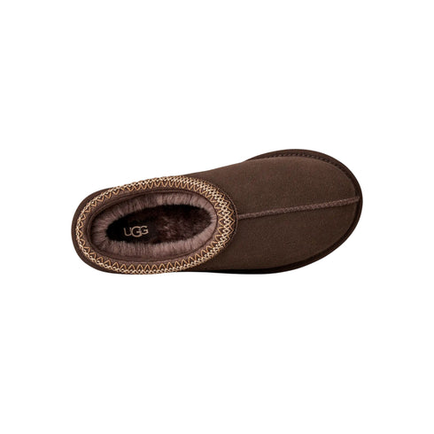 Sabot Donna Tasman II in pelle scamosciata, con soletta in montone e logo impresso