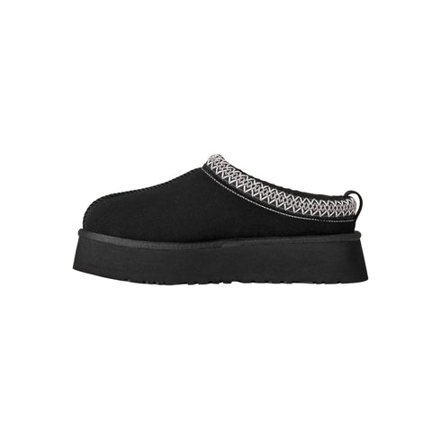 Sabot Donna Tazz II in pelle scamosciata, con soletta in montone e logo impresso