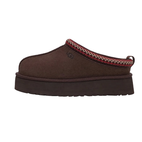 Sabot Donna Tazz II in pelle scamosciata, con soletta in montone e logo impresso