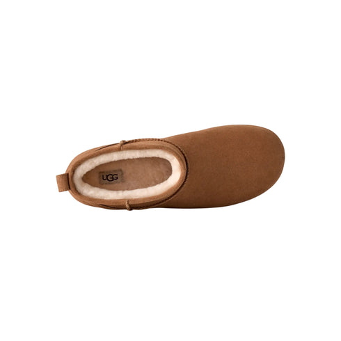 Stivaletto Donna Classic Mini Enwrap in pelle scamosciata e suola sagomata