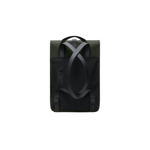Zaino Unisex mini, con scomparto per laptop e chiusura a scatto