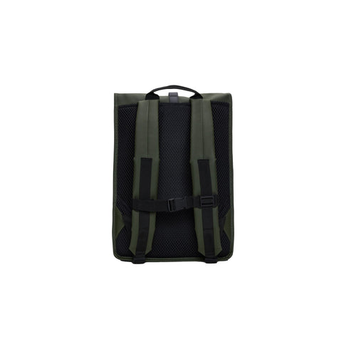 Zaino Unisex Rolltop Rucksack, con tasca per laptop e tasca frontale