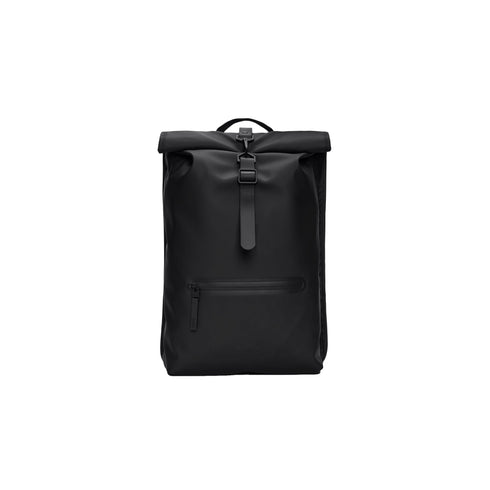 Zaino Unisex Rolltop Rucksack, con tasca per laptop e tasca frontale