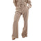 Pantalone Donna con gamba flare cammello