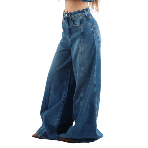 Jeans Donna Wide Leg Lisboa