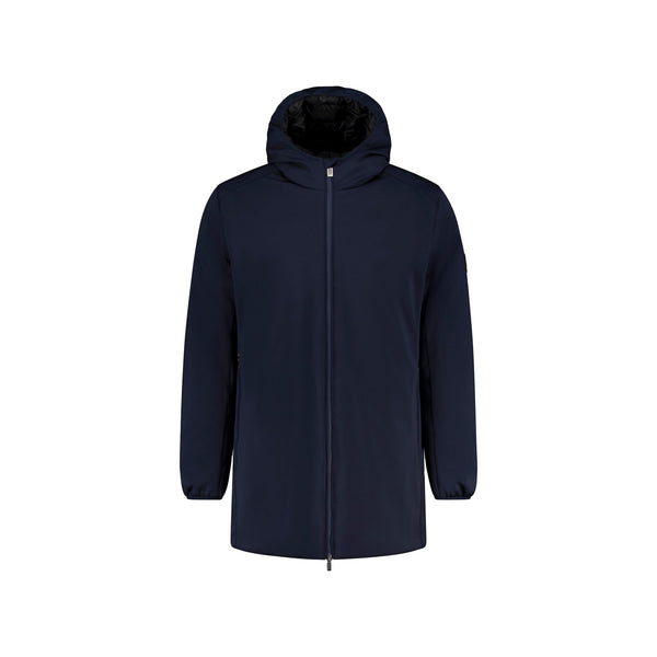 Piumino Uomo Clem 3.0, lungo, con full zip frontale e cappuccio