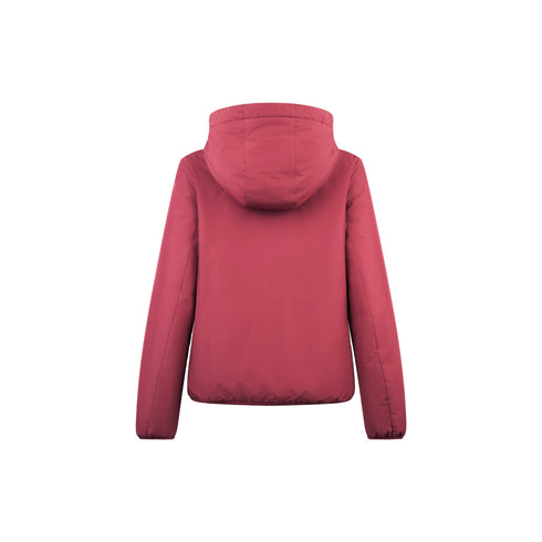 Giubbotto Donna corto modello Sofy, con cappuccio e full zip frontale