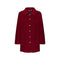 Cappotto Donna in misto lana, con maniche ampie e bottoni