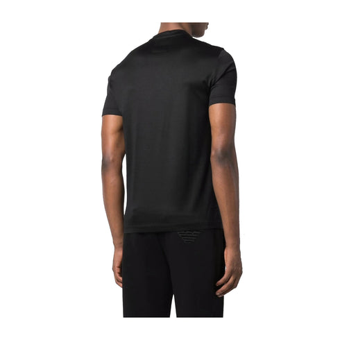 T-shirt Uomo logo sul fondo