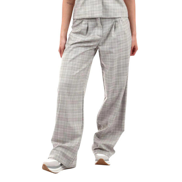 Pantalone Donna a palazzo a quadri