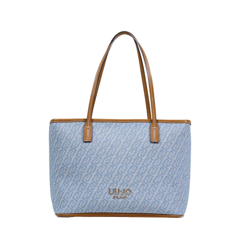 Borsa a spalla Donna in denim jacquard | Francavilla Moda