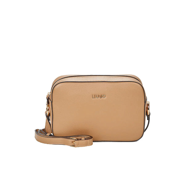 Borsa a tracolla Donna con logo frontale cammello - Francavilla Moda