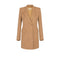 Abito Donna modello blazer, doppiopetto, con patte laterali e spalline