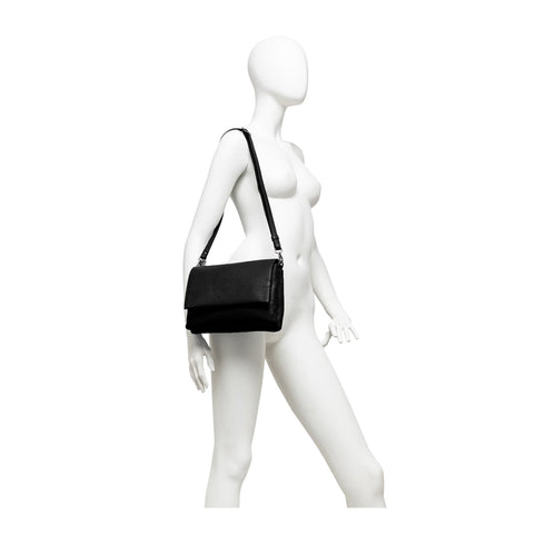 Borsa Donna modello Three, in pelle, con patta