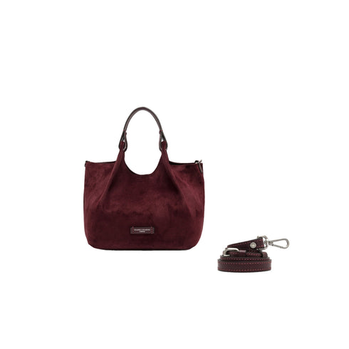 Borsa Donna Dua Media con tracolla rimovibile, doppio manico e pochette