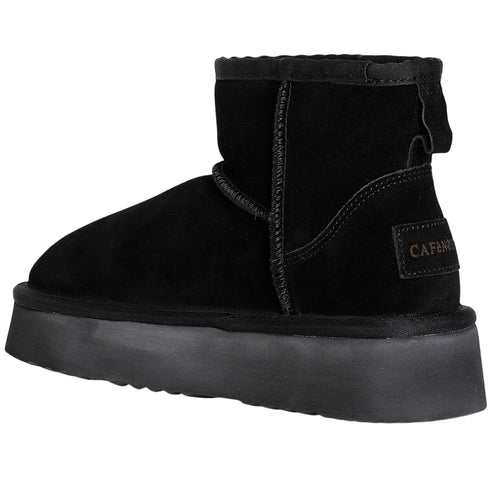 Stivaletto Donna platform in pelliccia