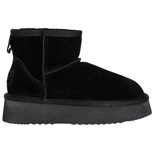 Stivaletto Donna platform in pelliccia