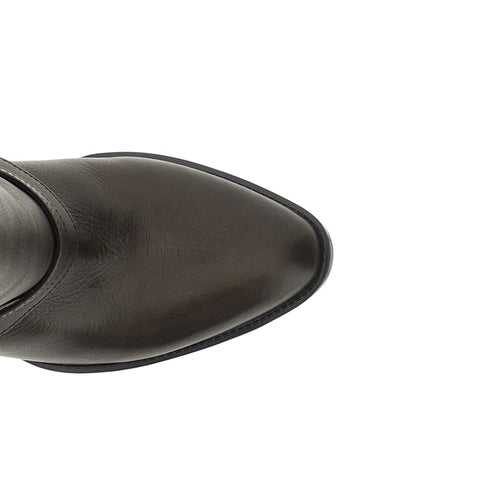 Stivale Donna a punta con risvolto