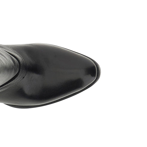 Stivale Donna a punta con risvolto