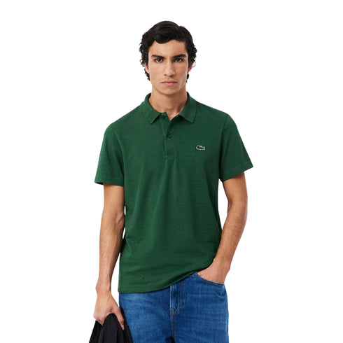 Polo sport Uomo in misto cotone verde - Francavilla Moda