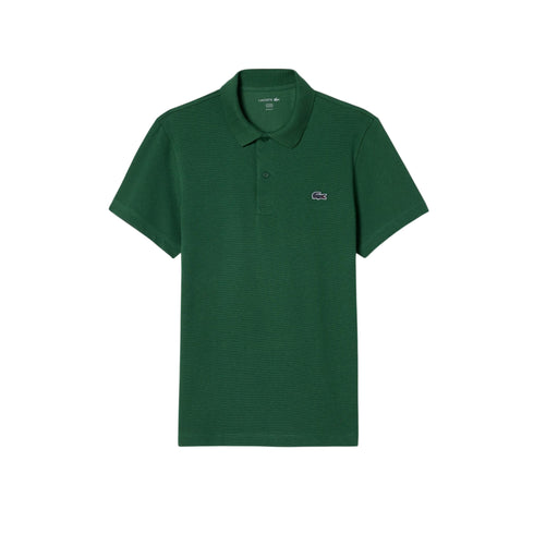 Polo sport Uomo in misto cotone verde - Francavilla Moda