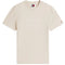 T-shirt a manica corta da uomo con logo a timbro sand
