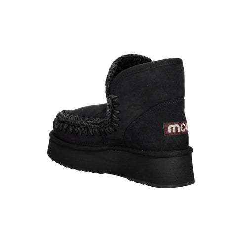 Stivaletto Donna Mini Eskimo con suola olatform ed etichetta logo posteriore