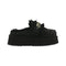 Sabot Donna Platform Clog in pelle di montone scamosciata, con suola in gomma ed EVA