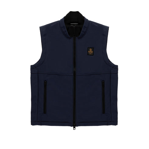 Gilet Uomo Eric Vest, in soft-shell, con chiusura frontale full zip