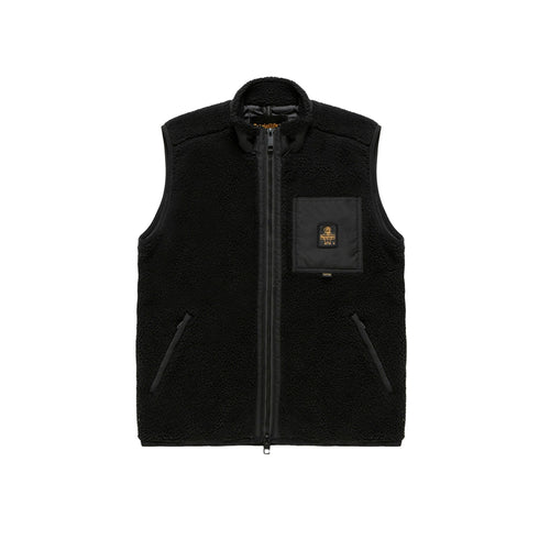 Gilet Uomo Yosemite Vest, in teddy, con taschino sul petto