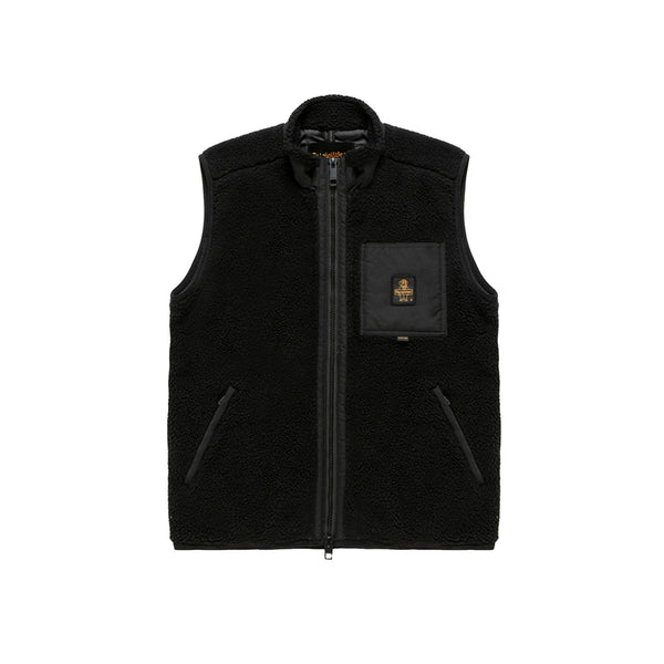 Gilet Uomo Yosemite Vest, in teddy, con taschino sul petto