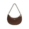 Borsa Donna in similpelle, con cuciture decorative e forma stondata