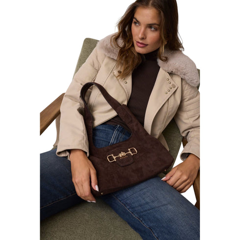 Borsa Donna Sunset small, con tre scomparti interni di cui uno con zip