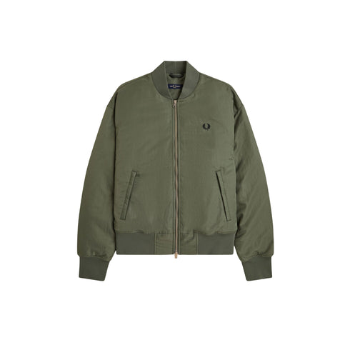 Bomber Uomo in poliammide, con chiusura frontale full zip e logo iconico