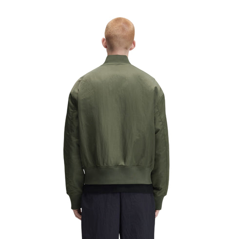 Bomber Uomo in poliammide, con chiusura frontale full zip e logo iconico