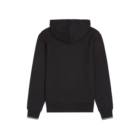 Felpa Uomo in cotone, con cappuccio dotato di coulisse e full zip