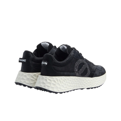 Sneakers Donna Carter Jogger, con tomaia in cavallino e logo laterale glitter
