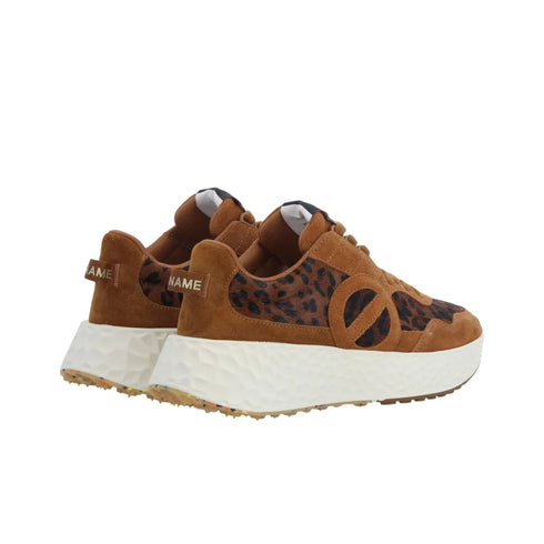 Sneakers Donna Carter Jogger, con tomaia in pelle bovina ed inserti animalier
