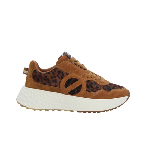 Sneakers Donna Carter Jogger, con tomaia in pelle bovina ed inserti animalier