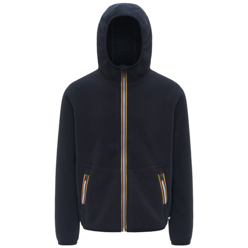 Giubbino Uomo Jack con lato in sherpa, cappuccio e chiusura frontale full zip